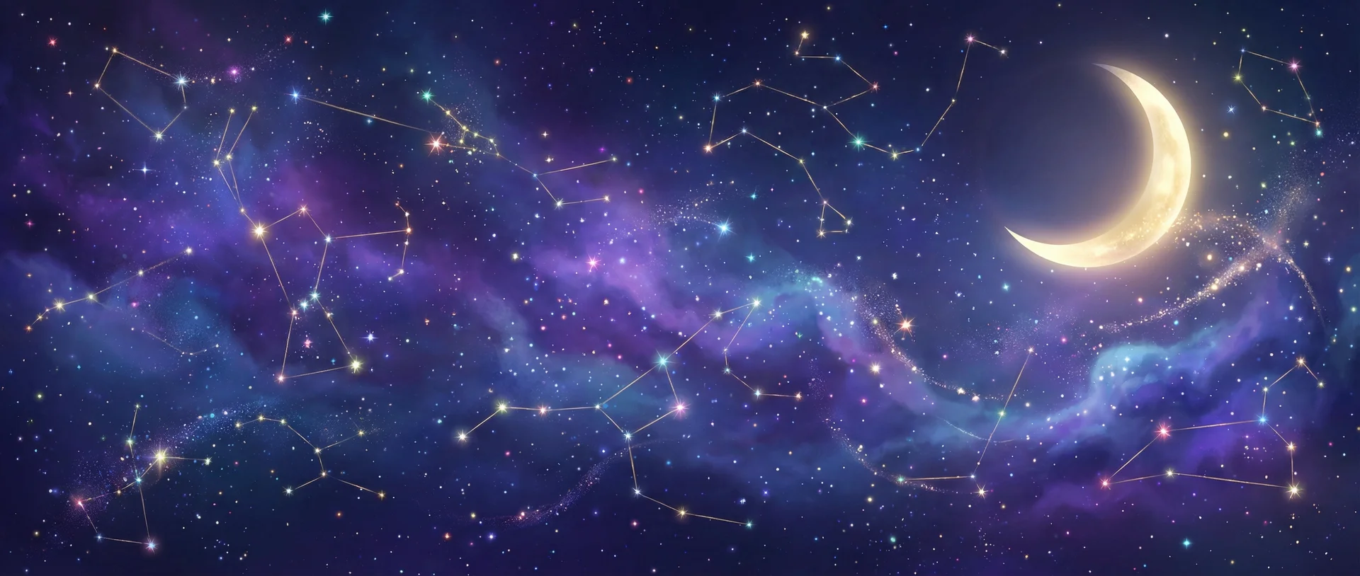 星空背景 - 小诗的公交车 | 每日星座运势与塔罗占卜